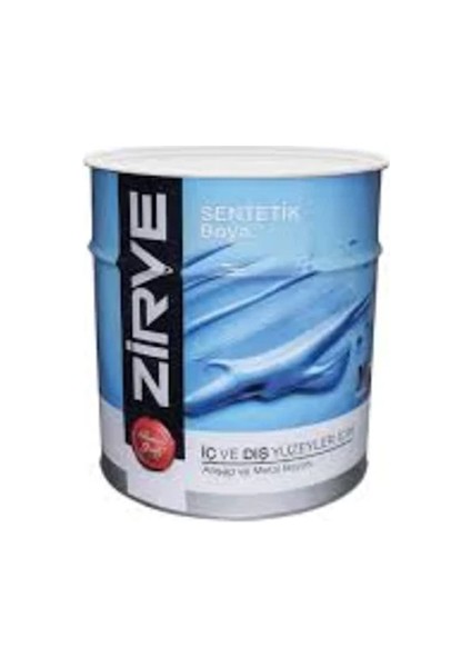 Zirve Sentetik Yağlı Boya 12,5 Lt ( Parlak Beyaz )