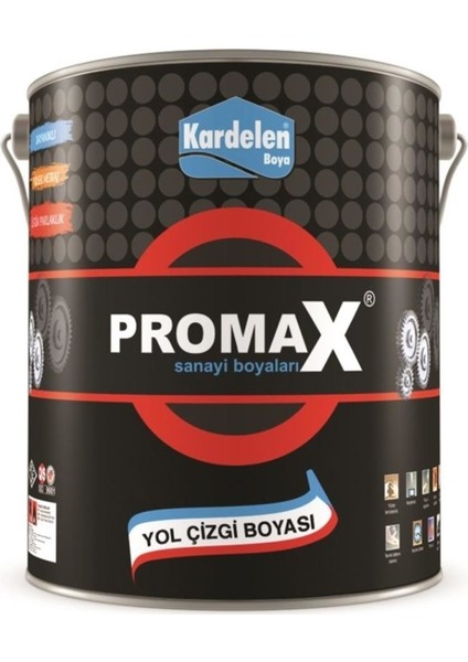 Kardelen Promax Yol Çizgi Boyası Altın Sarı 3 kg