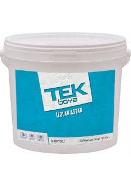 Tek Izolan Iç ve Dış Cephe Su Bazlı Şeffaf Astar 10 kg