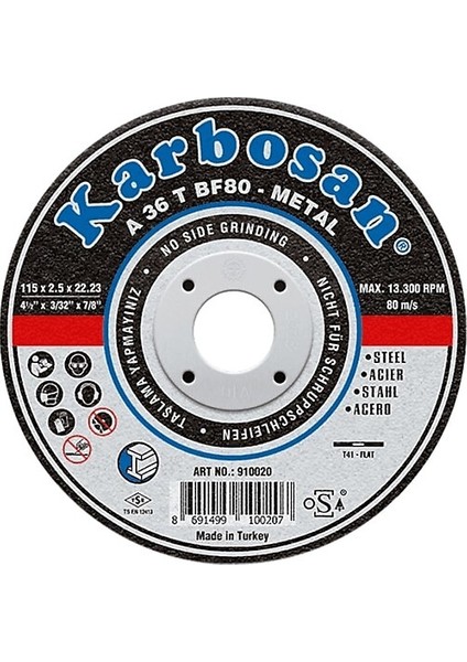 Metal Kesici 115 mm