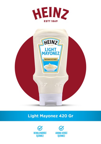 Light Mayonez 420 gr