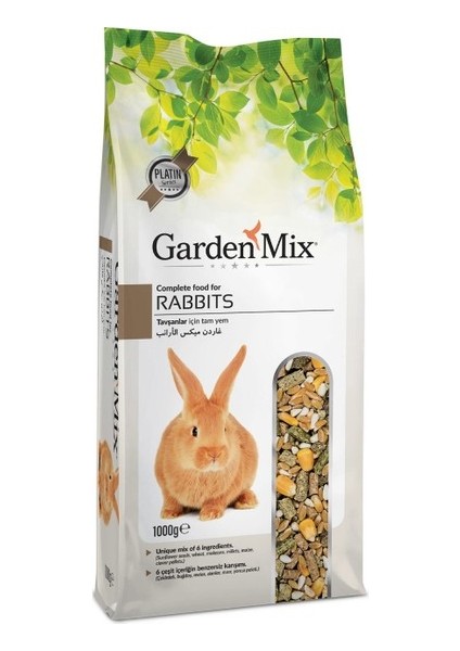 Garden Mix  Platin Tavşan Yemi 1 kg