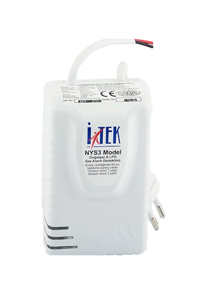 Itek yeni tip Gazmer onaylı Gaz Alarm Cihazı