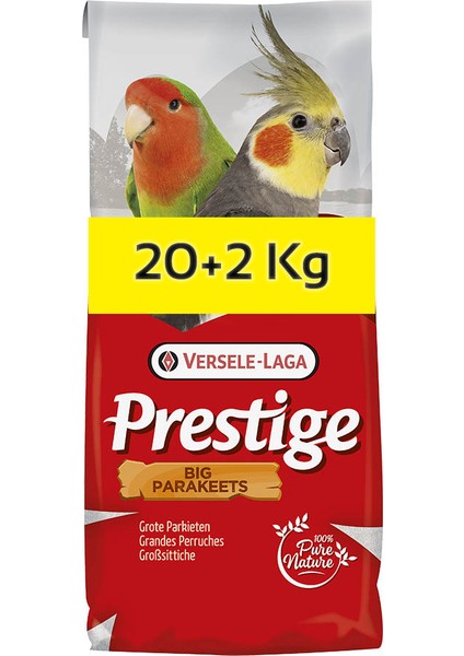 Big Parakeets Papağan Yemi 22 kg