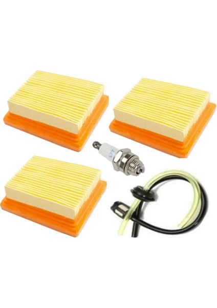 Stıhl 450 480 Motorlu Tırpan Hava ve Benzin Filtresi Buji Set