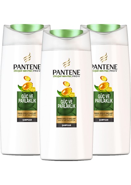 Şampuan Doğal Sentez Güç ve Parlaklık 3X700 ml