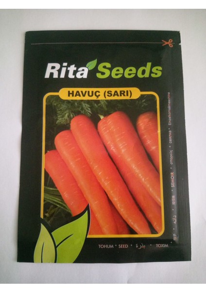 Rita Havuç Sarı Tohumu 10 gr