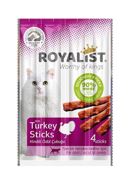 Royalıst Cat Hindili Stıcks 20 gr