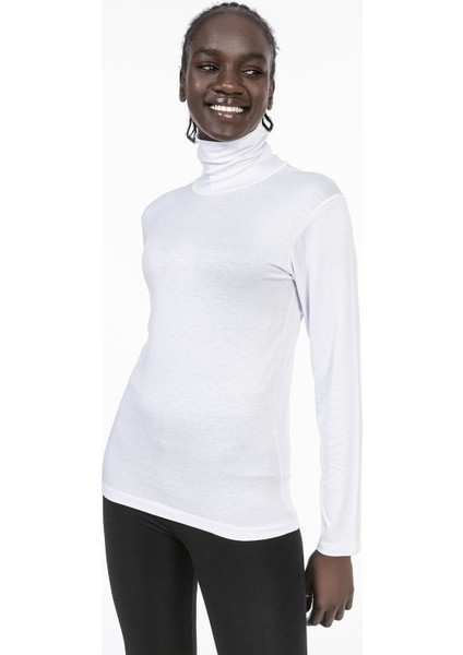 Tam Balıkçı Uzun Kollu Viskon Beyaz Body modelleri