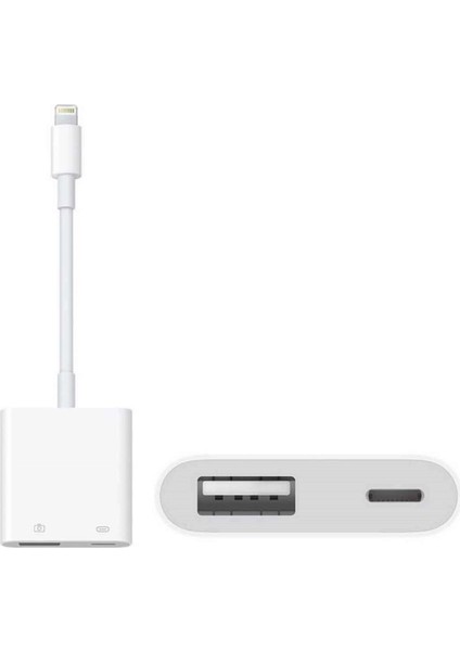 Lightning To USB Çevirici Otg USB Kamera Adaptörü