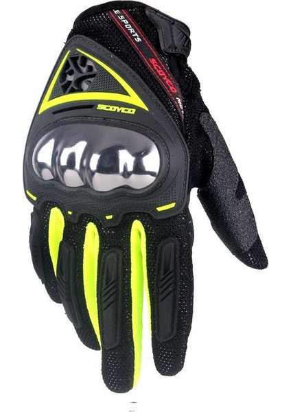 MC44 Yazlık Korumalı Eldiven (Sarı-Siyah)