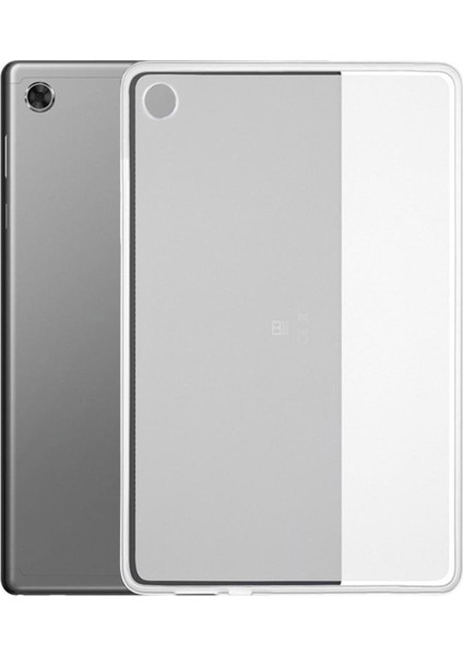 Lenovo Tab M10 TB-X606F Fhd Plus 10.3 " Silikon Kılıf + Nano Cam Ekran Koruyucu Şeffaf
