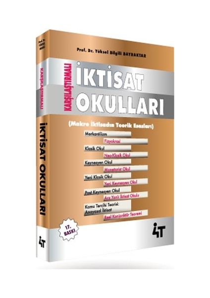 Karşılaştırmalı Iktisat Okulları Makro İktisadın Teorik Esasları - Yüksel Bilgili