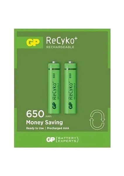 Pil Şarjlı Blister Aaa 650MAH 2'li