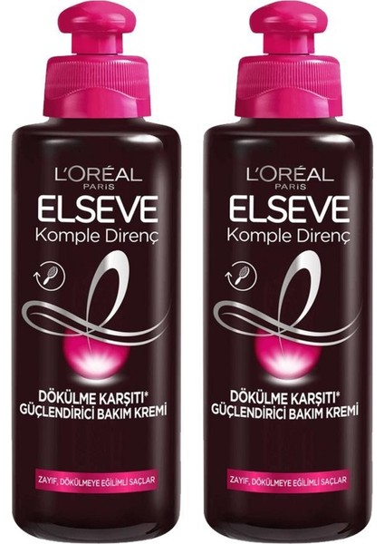 Saç Bakım Kremi Komple Direnç Bakım Seti 2