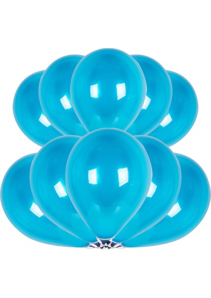Metalik Parlak Balon 10 Adet