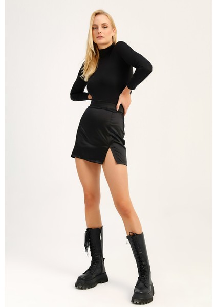 Balıkçı Yaka Bodysuit Siyah fiyatları