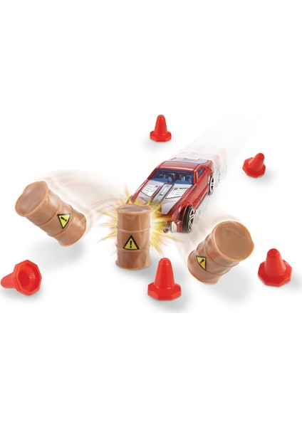 Yüksek Atlayış Yarış Seti, Bağlantılar, Kavisler, Fırlatıcılarla Sınırsız Oyun Seçeneği Y0276 fiyatları