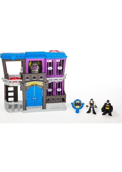 DC Super Friends Gotham Hapishanesi Oyun Seti, Batman, Bane ve Imaginext Hapishane Oyun Seti W9642