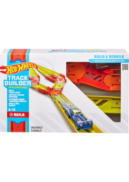 Hot Wheels Track Builder Tasarla ve Yeniden Oluştur Serisi, Duble Pist Paketi GLC94