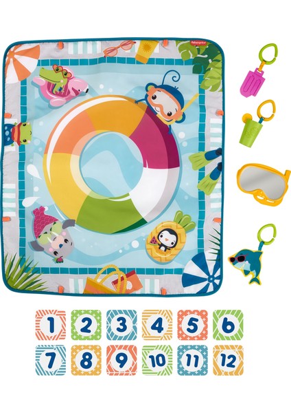 Fisher Price Havuz Keyfi Desenli Oyun Minderi GRR44