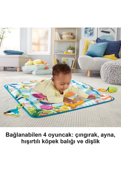 Fisher Price Havuz Keyfi Desenli Oyun Minderi GRR44