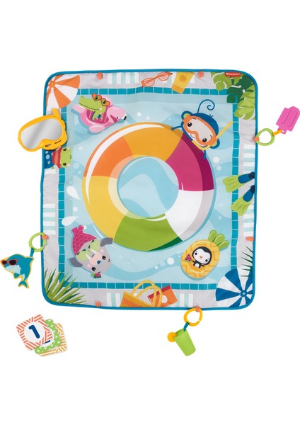 Fisher Price Havuz Keyfi Desenli Oyun Minderi GRR44