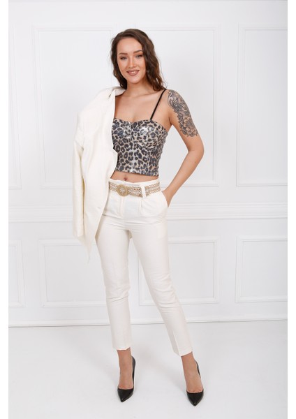 Takım Elbise 2 Li Takım CKT32688 Ekru