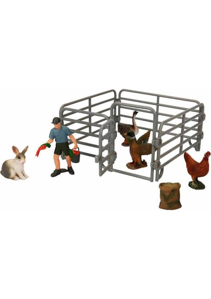 Farm World Çiftlik Hayvanları Seti Beyaz Tavşan