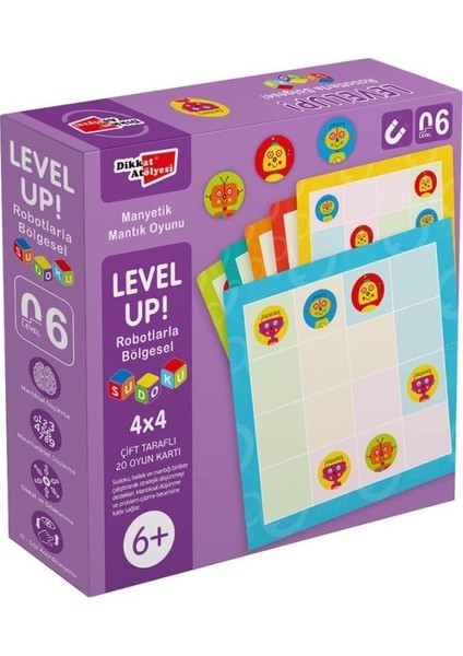 Levelup! Robotlarla Bölgesel Sudoku