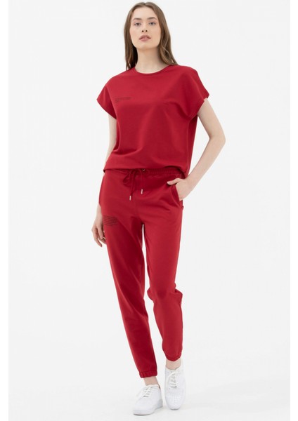 Jogger Eşofman Altı - Bordo