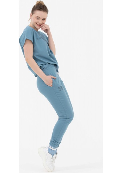 Jogger Eşofman Altı - Mavi