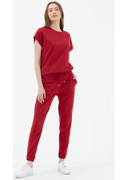 Jogger Eşofman Altı - Bordo