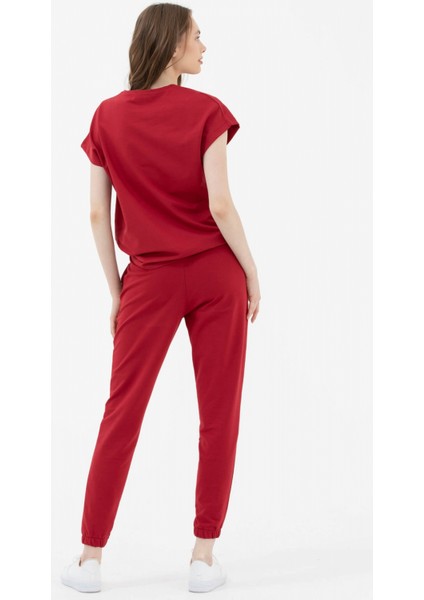 Jogger Eşofman Altı - Bordo fırsatları