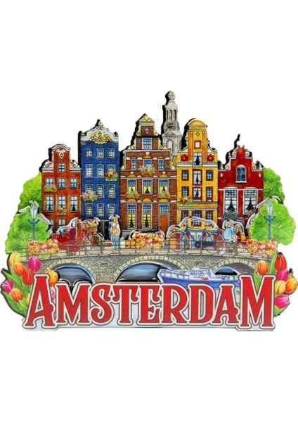 Buzdolabı Magneti Amsterdam