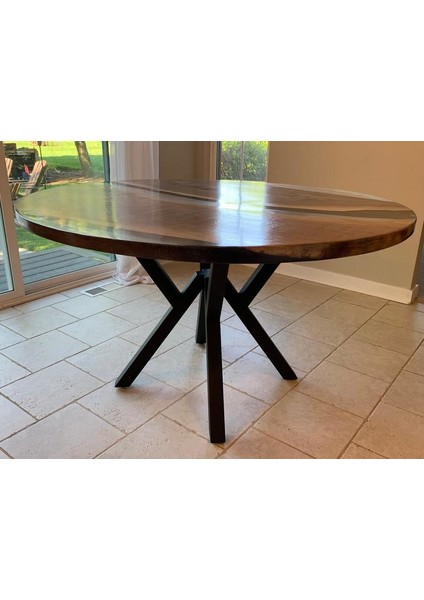 Metal Masa Ayağı Yuvarlak Masa Yemek Masası Ayak Modelleri Ahtapot Masa Ayağı 73X70 cm