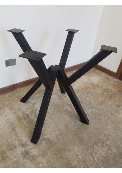 Metal Masa Ayağı Yuvarlak Masa Yemek Masası Ayak Modelleri Ahtapot Masa Ayağı 73X70 cm