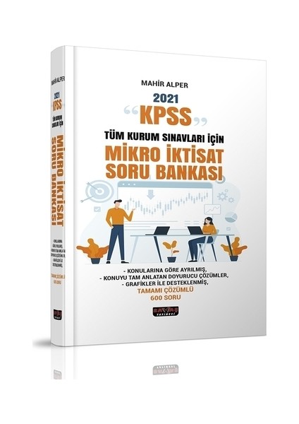 Savaş Yayınları KPSS ve Tüm Kurum Sınavları Için Mikro Iktisat Soru Bankası Savaş Yayınları 2021