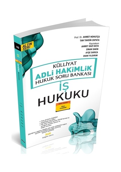 Savaş Yayınları Külliyat Iş Hukuku Soru Bankası Adli Hakimlik Savaş Yayınları 2021