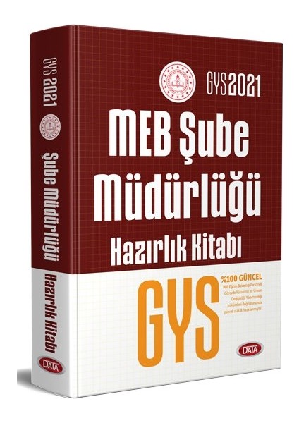 Milli Eğitim Bakanlığı Şube Müdürlüğü GYS Hazırlık Kitabı 2023