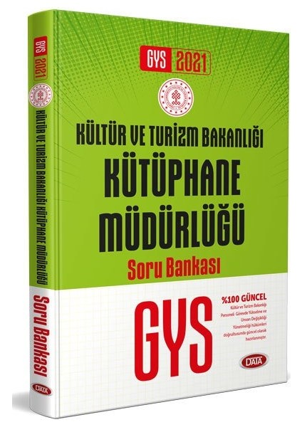 2021 Kültür ve Turizm Bakanlığı Kütüphane Müdürlüğü GYS Soru Bankası