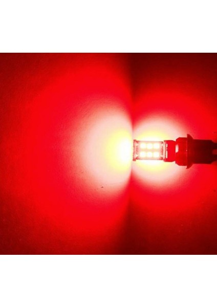 T15 Led W16w Tip 24 Ledli 3.Stop Led Ampul Kırmızı