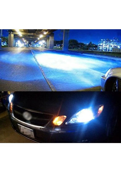 Super Nova H8 Şimşek Etkili Led Xenon Zenon 8000k Buz Mavi