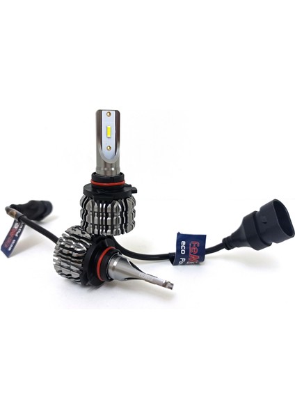 Eco Power Serisi Hb3 9005 Şimşek Etkili Led Xenon 6000 Lumen Fansız fiyatları
