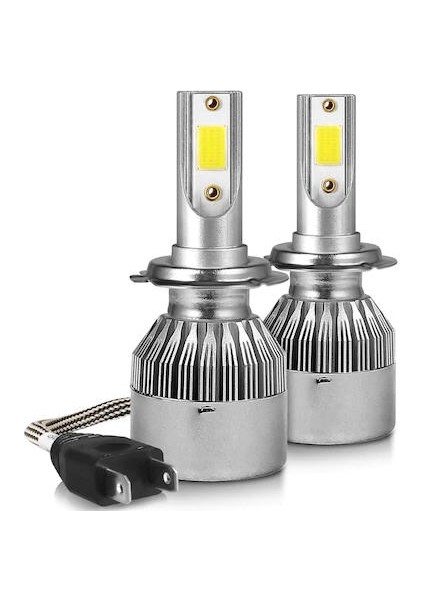 Super Nova H7 Şimşek Etkili Led Xenon Zenon 8000k Buz Mavi