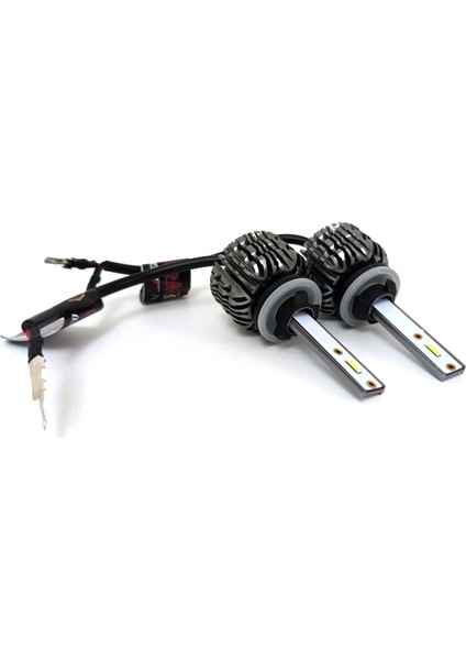 Eco Power Serisi H27 Şimşek Etkili Led Xenon 6000 Lumen Fansız