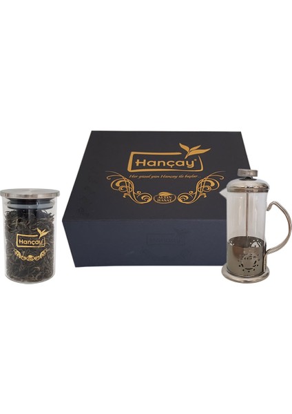 Altın Hasat Beyaz Çay 40 gr + French Press
