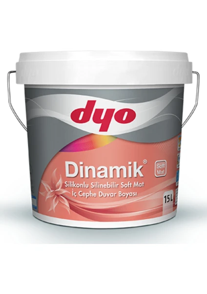 Dinamik Silikonlu Silinebilir Soft Mat Iç Cephe Duvar Boyası 2251 Kumsal 2.5 Lt