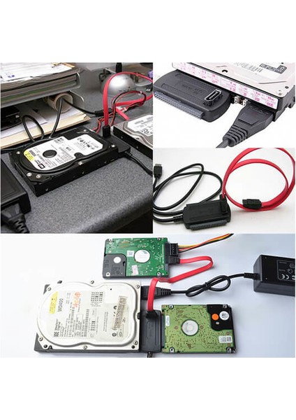 USB Ide Sata Çevirici Dönüştürücü Adaptör
