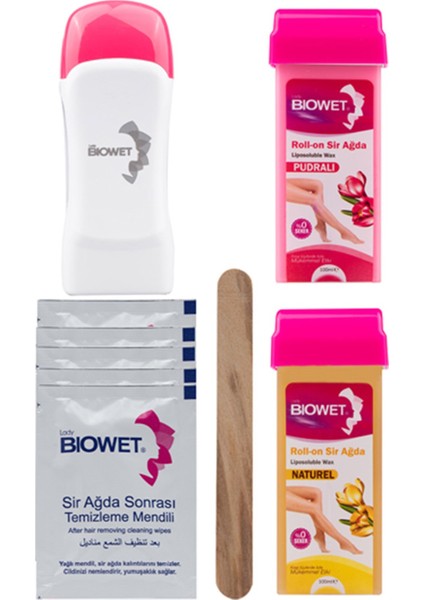 Biowet Cantalı Ağda Isıtıcı Set